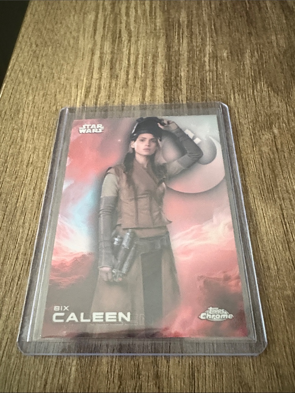 Topps Chrome Bix Caleen Card